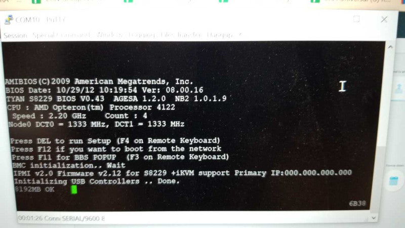 Riverbed Server 1UACA AMD Opteron 4122 @ 2.2ghz / 8gb ram / no 3.5\\" HDDs #