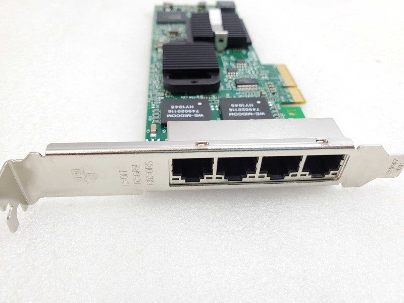 Dell 0H092P 4 Port Gigabit Ethernet PCI-e Network interface Card )