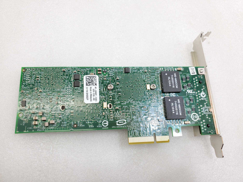 Dell 0H092P 4 Port Gigabit Ethernet PCI-e Network interface Card )