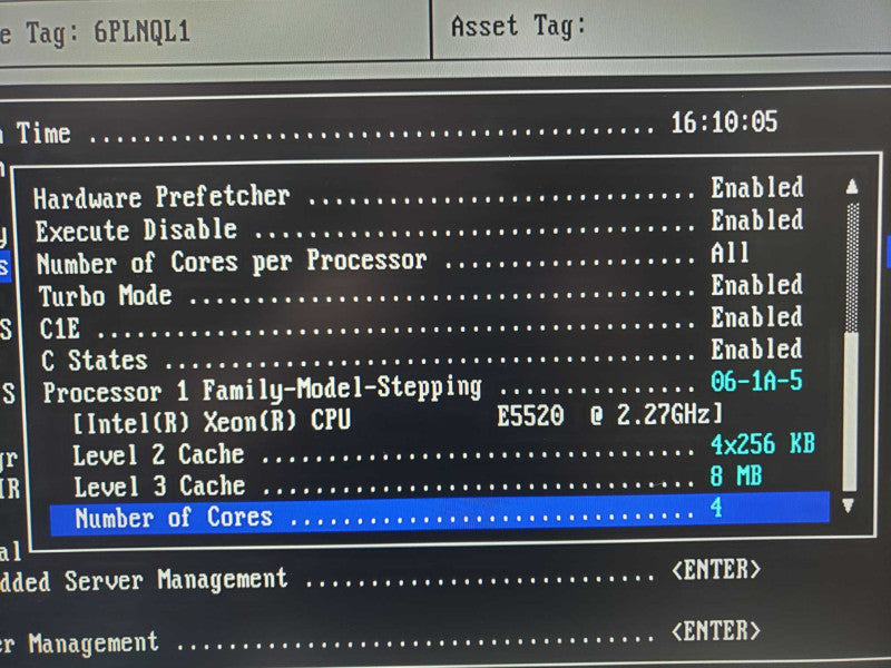DELL R710 E02S Xeon E5520 2.27GHz 10GB DDR3 RAID PERC 6/i [