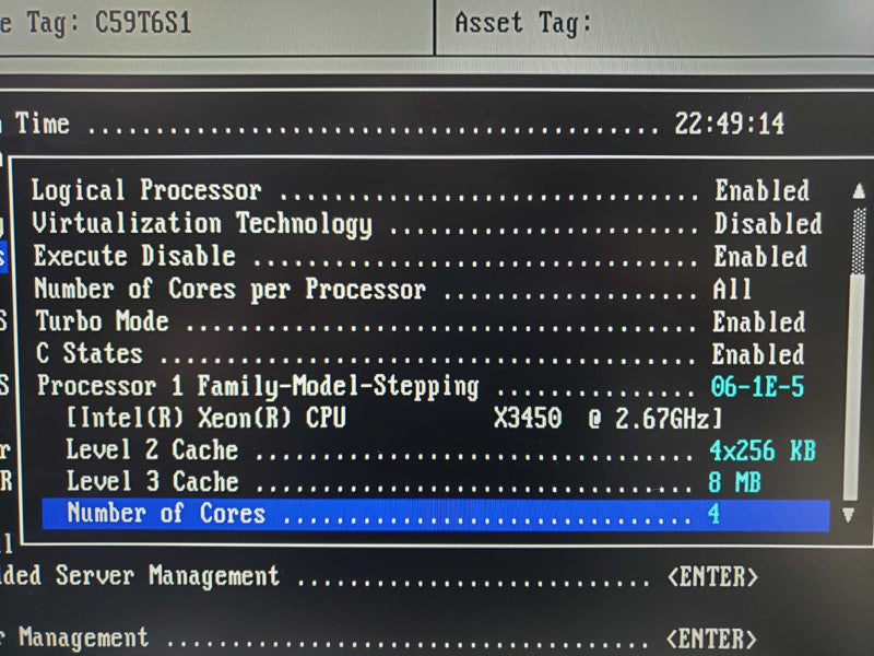 DELL PowerEdge R310 E07S Xeon 3450 2.67GHz 16GB ECC DDR3 RAID SAS1068E-IR [