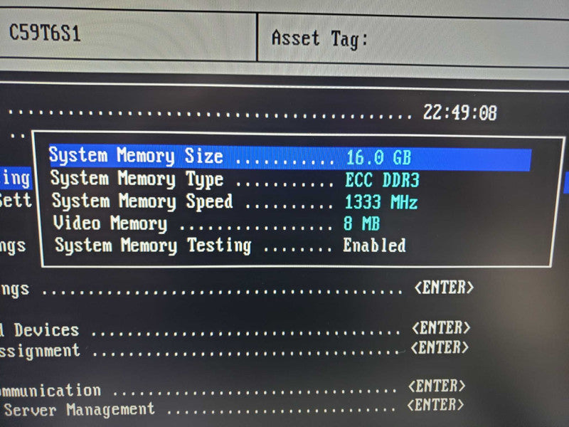 DELL PowerEdge R310 E07S Xeon 3450 2.67GHz 16GB ECC DDR3 RAID SAS1068E-IR [