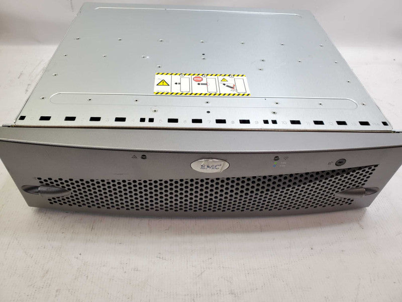EMC KTN-STL4 15 SLOT FIBRE CHANNEL STORAGE ARRAY_ W/ Caddies  )