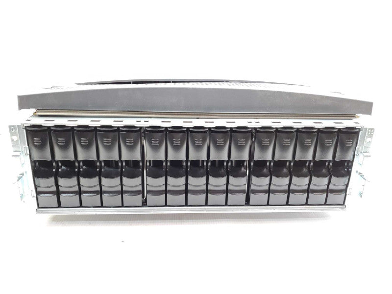 EMC KTN-STL4 15 SLOT FIBRE CHANNEL STORAGE ARRAY_ W/ Caddies  )