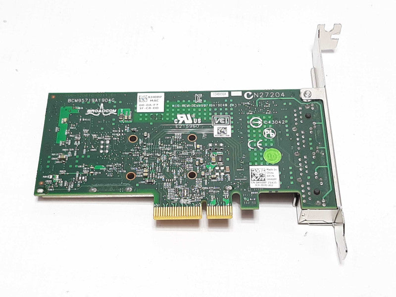 Dell 0KH08P Broadcom 5719 Quad-Port 1GB RJ-45 PCIe Network Interface Adapter +