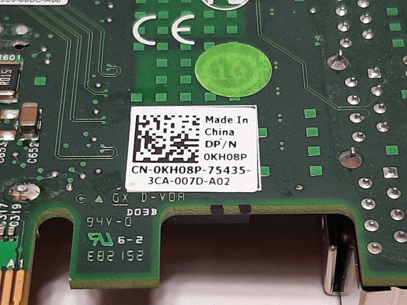 Dell 0KH08P Broadcom 5719 Quad-Port 1GB RJ-45 PCIe Network Interface Adapter +