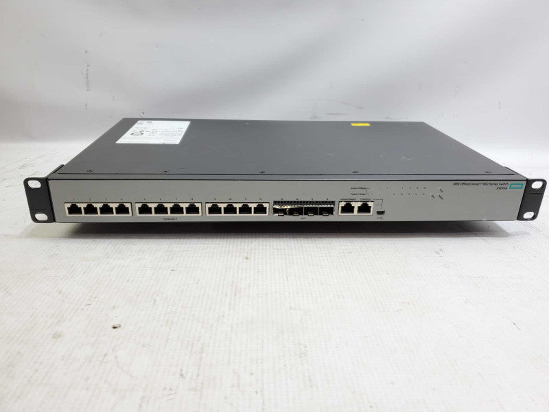 HP HPE OfficeConnect 1950 JH295A 12XGT 4SFP+ Managed Switch )