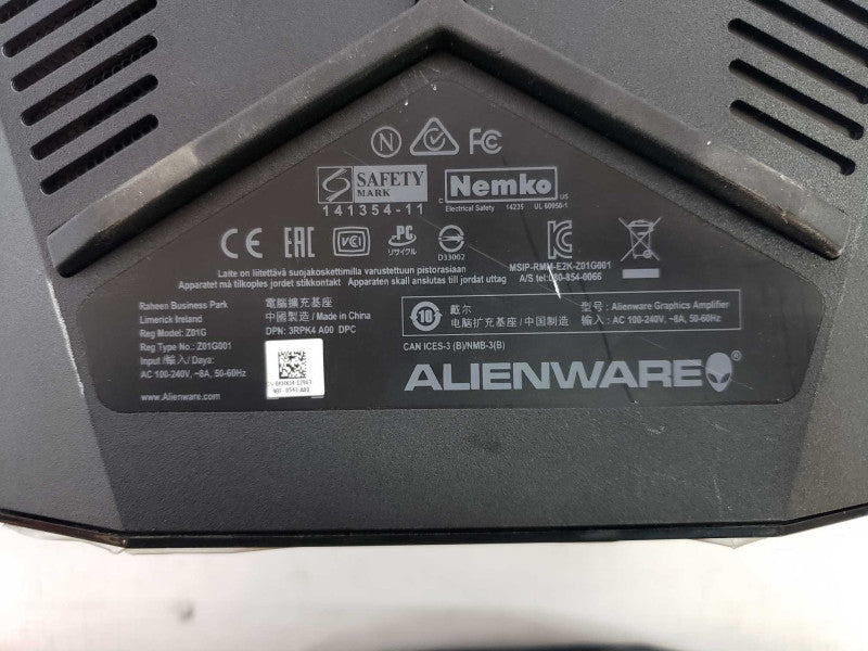 Dell Alienware Graphics Amplifier Module Black Z01G [