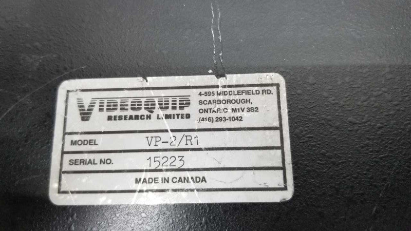 Phase 3 VP-2 Dual Extended VU/VPPM Meter #