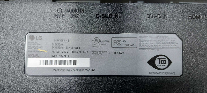 LG 24BK550Y 24\\" 1920x1080p IPS LED Monitor  $