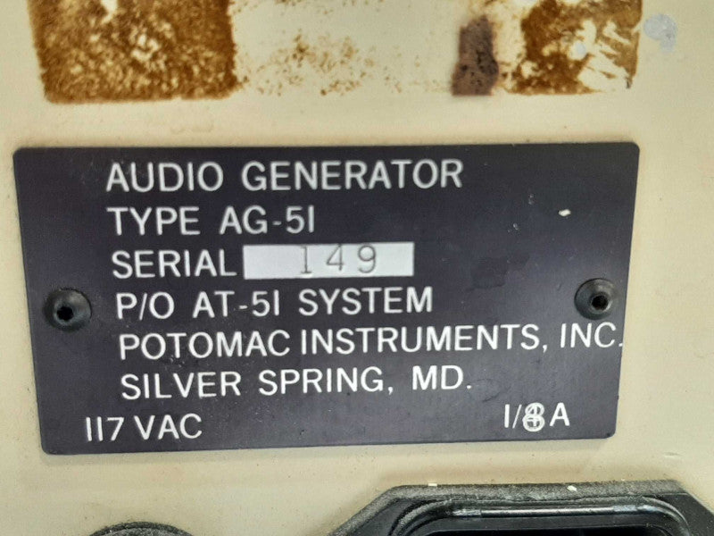 Potomac Instruments Audio Generator AG-51, AS-IS ~