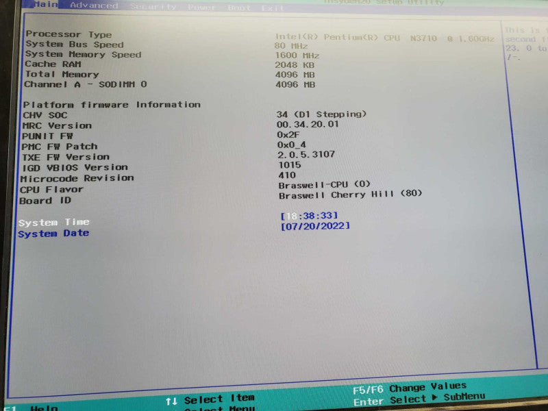 10ZiG 5900q Thin Client Pentium N3710 @1.6GHz 4GB RAM No HDD/SSD )