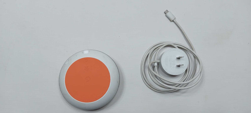 Google Home Mini Chalk W/AC Adapter Model HOA $