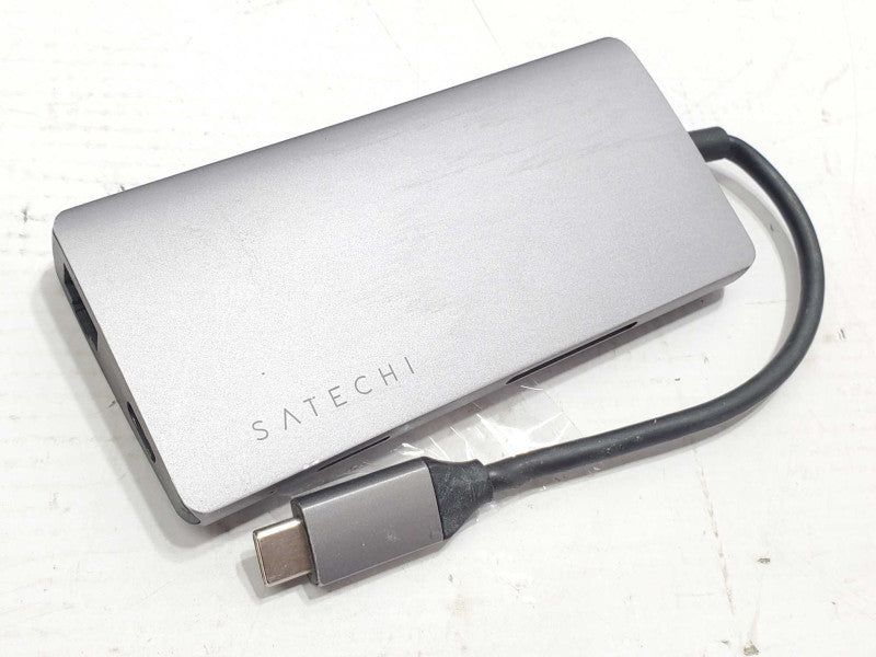 Satechi USB C Hub Slim 7-in-1 4K HDMI Gigabit Ethernet USB-C ST-UCSMA3M |