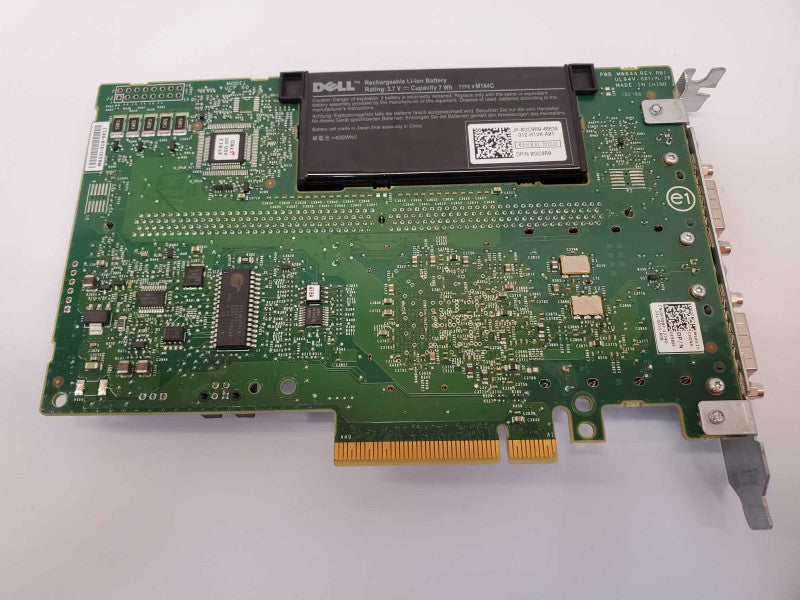 Dell PERC 6/E Dual Port PCI-E 1.0 x8 RAID Controller Card W/ Battery (