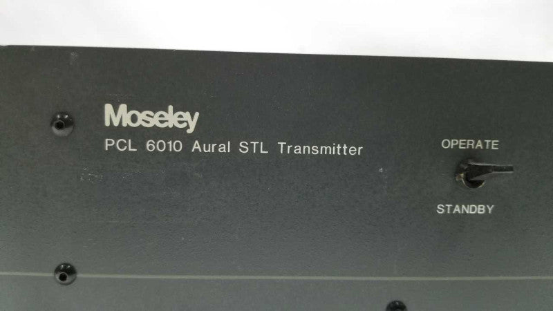 moseley pcl 6010 aural stl transmitter #
