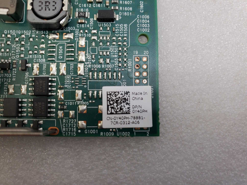 Dell Y40PH-LP 57810S DUAL PORT 10GB SFP+ Network Adapter )