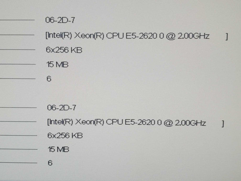 Dell PowerEdge R720 2x E5-2620 2.0GHz 32GB DDR3 PERC H710 Mini No HDD |
