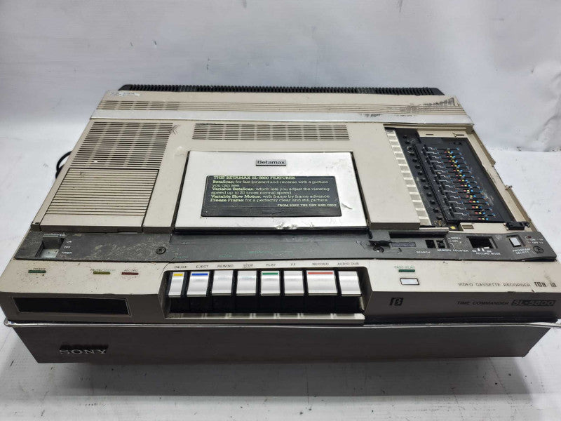 SONY Betamax VCR SL-5800 (READ) |