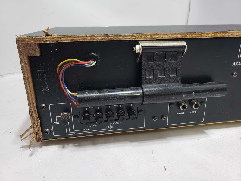 VINTAGE AKAI STEREO TUNER AT-2200(READ) [