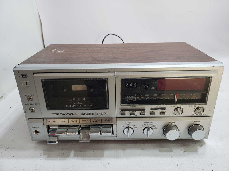 Realistic Chronomatic 237 Digital AM/FM Alarm Clock Radio 12-1543 [