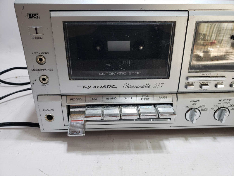 Realistic Chronomatic 237 Digital AM/FM Alarm Clock Radio 12-1543 [
