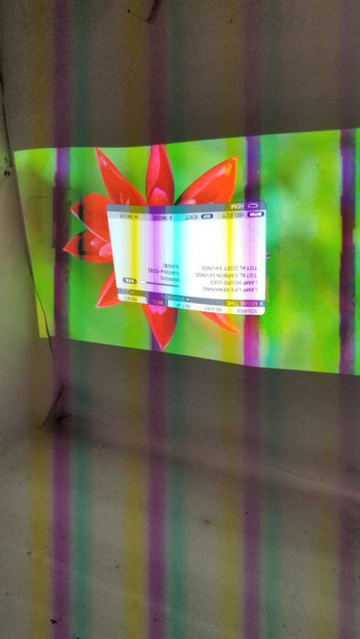 NEC NP-V300W projector / hdmi / 3000 lumens / 84% Life remaining #