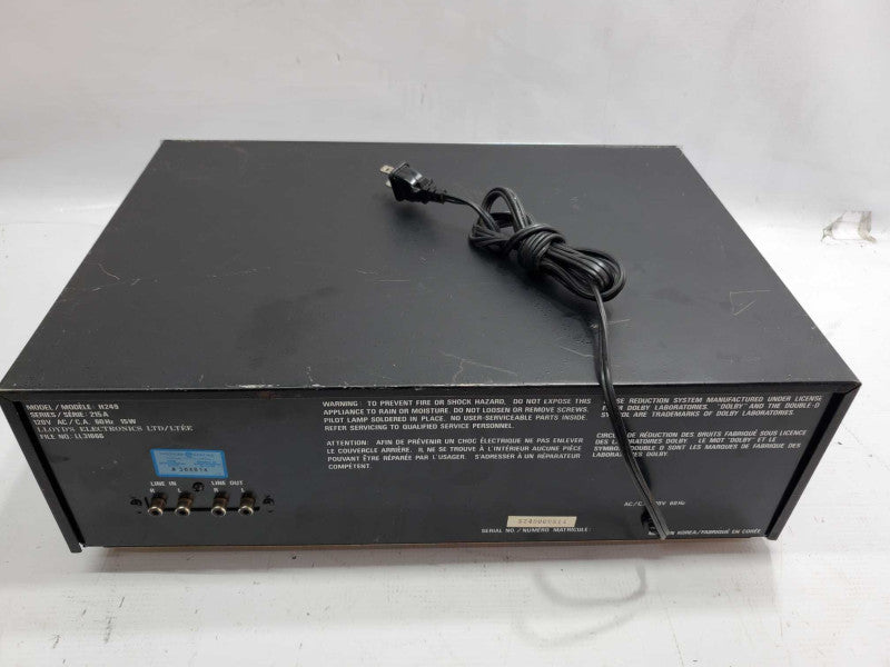 Lloyd\\'s Cassette Deck Model H249 |