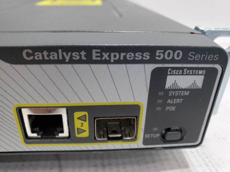 Cisco Catalyst Express WS-CE500-24LC 24 x 10/100 4 x PoE Ethernet Switch )