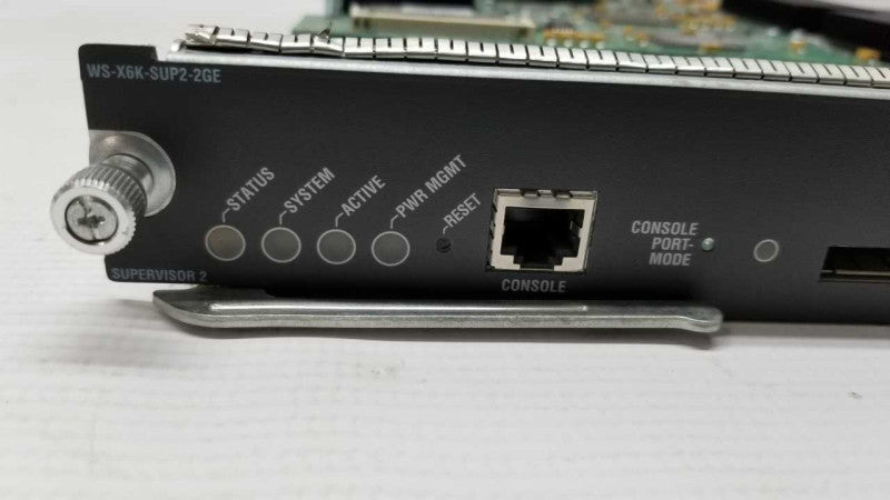 WS-X6K-SUP2-2GE Supervisor 2 switch module / see notes #