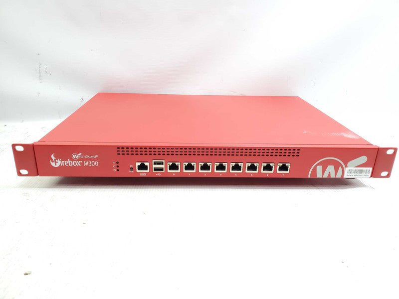 WatchGuard Firebox M300 ML3AE8 8-Port Network Firewall )