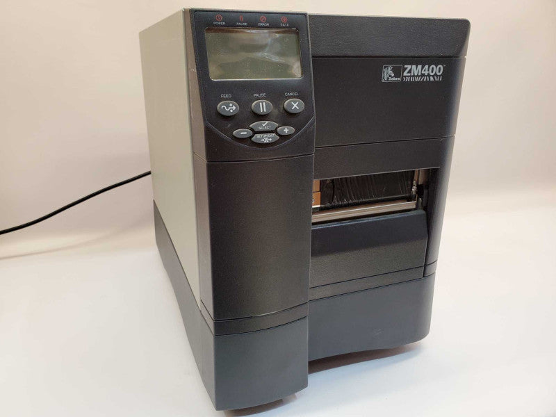 Zebra ZM400 Thermal Label Printer Network Ethernet USB Parallel Serial (