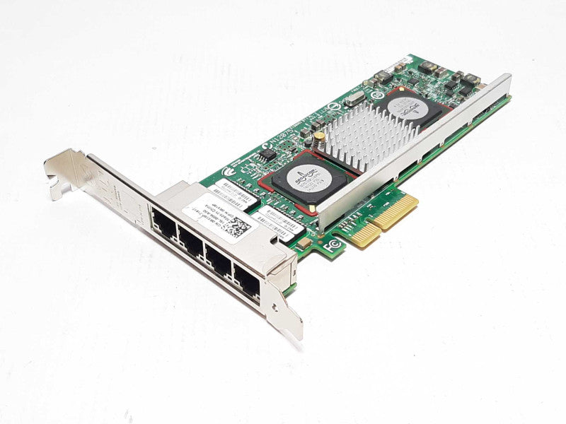 Dell 0R519P Broadcom 4-Port PCI-E Server Gigabit Ethernet Interface Card +