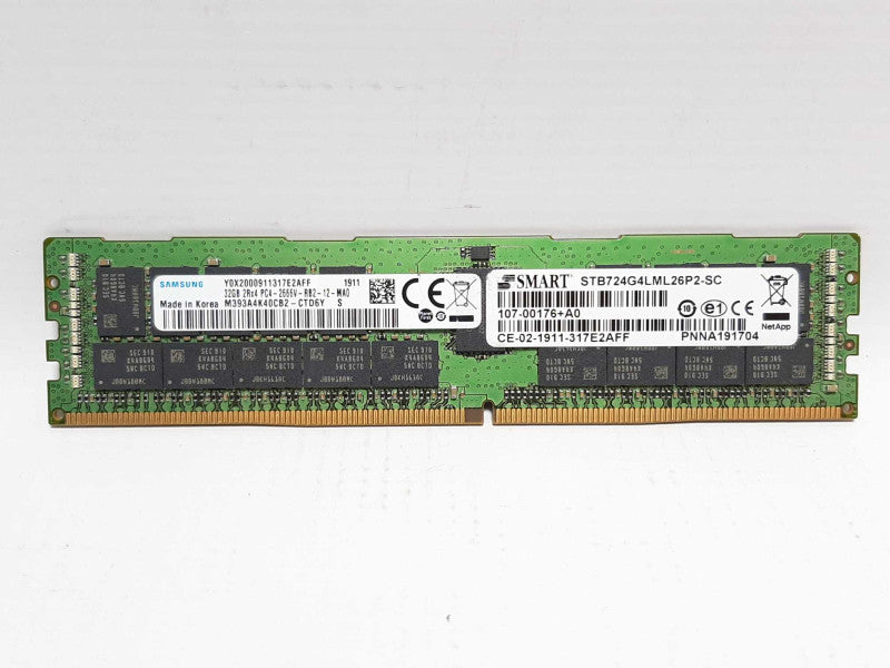 1x SAMSUNG 32GB 2Rx4 PC4-2666V-RB2-12-MA0 DDR4 Server RAM  +