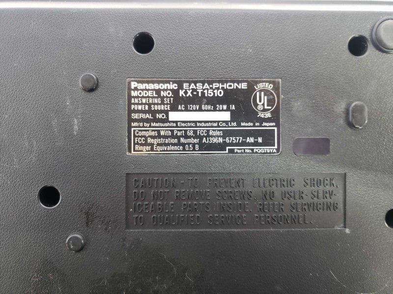 Panasonic EASA-PHONE  KX-T1510 [