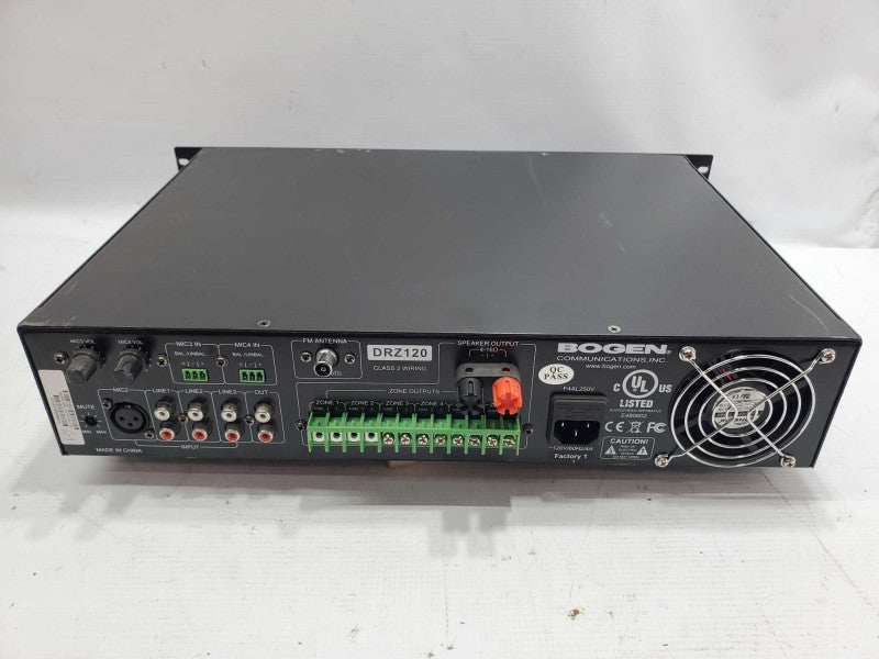 Bogen DRZ120 6-Zone Music and Paging System |