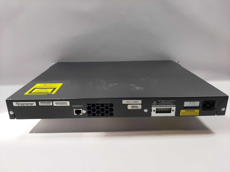 Cisco WS-C3560G-24PS-S â¢ 24-Port PoE 3560G Gigabit Switch, FACTORY RESET ~