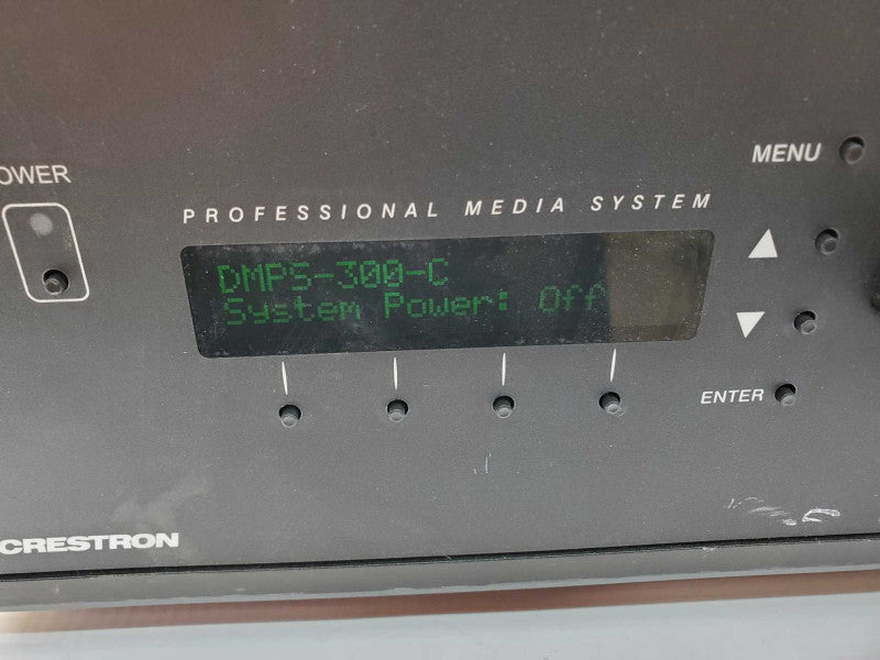 Crestron Professional Media System 3 Series Model DMPS-300-C (