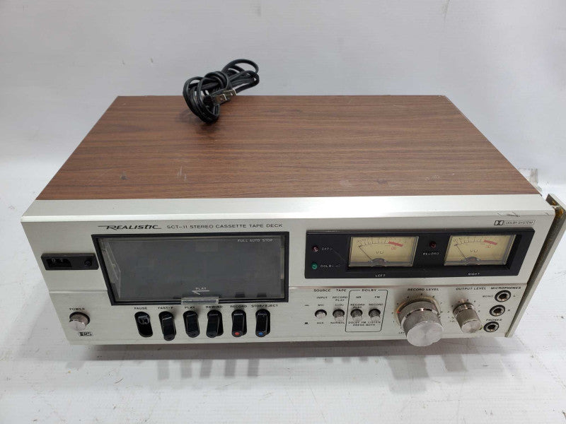 Realistic SCT-11 Stereo Cassette Deck |