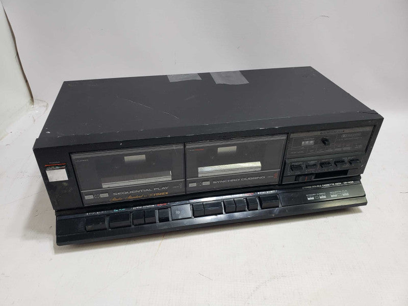 Fisher Stereo Double Cassette Deck CR-W26 [
