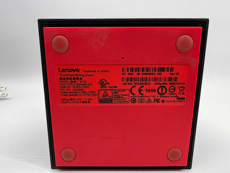 Lenovo ThinkPad WiGig Dock MODEL W123 -