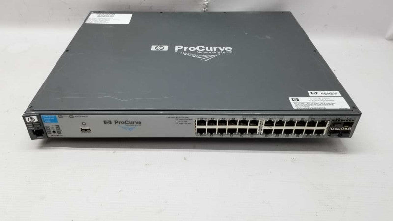 HP ProCurve 2910al-24G Switch J9145A / Factory Reset #