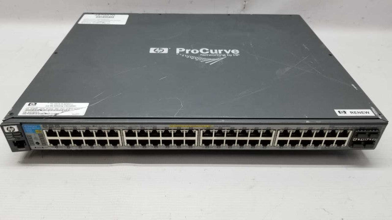 HP Procurve 2910al-48G-PoE+ / J9148A / FACTORY RESET #
