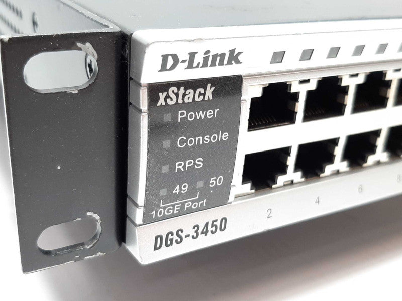 D-Link DGS-3450 48-Port Gigabit Ethernet Switch +