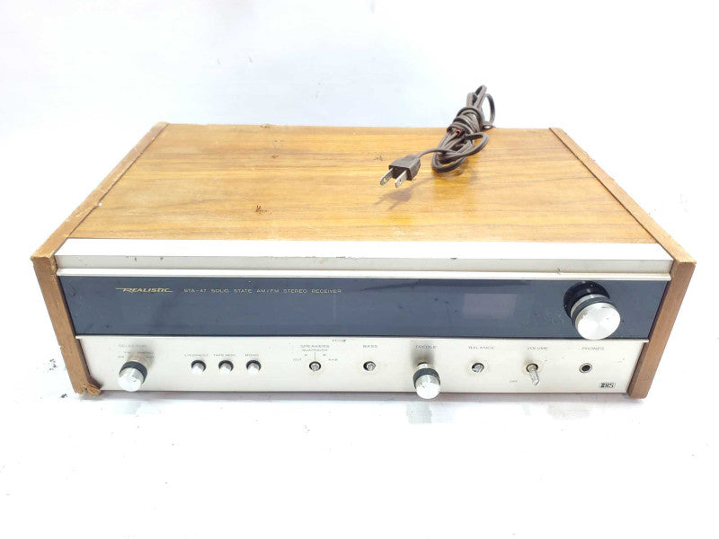 Realistic STA-47 Solid State AM/FM Stereo Receiver |