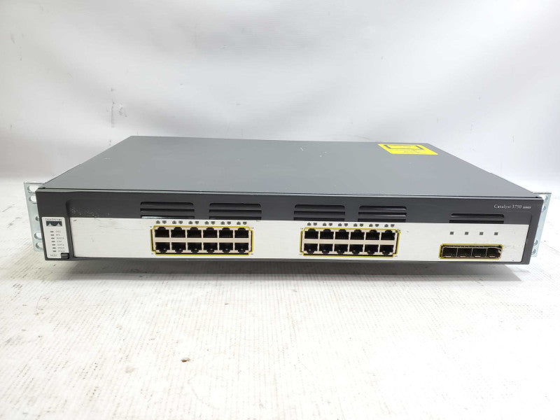 Cisco 3750G Series 24 Port Gigabit Switch, WS-C3750G-24T-S _ Reset )