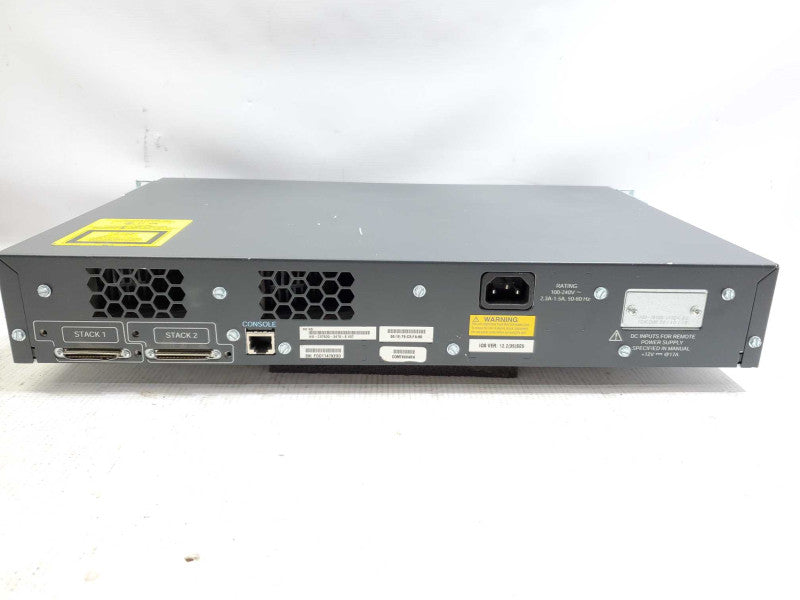 Cisco 3750G Series 24 Port Gigabit Switch, WS-C3750G-24T-S _ Reset )