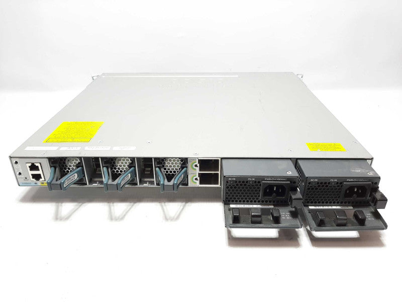 Cisco Catalyst 3850 Network Switch No Module Factory Reset +