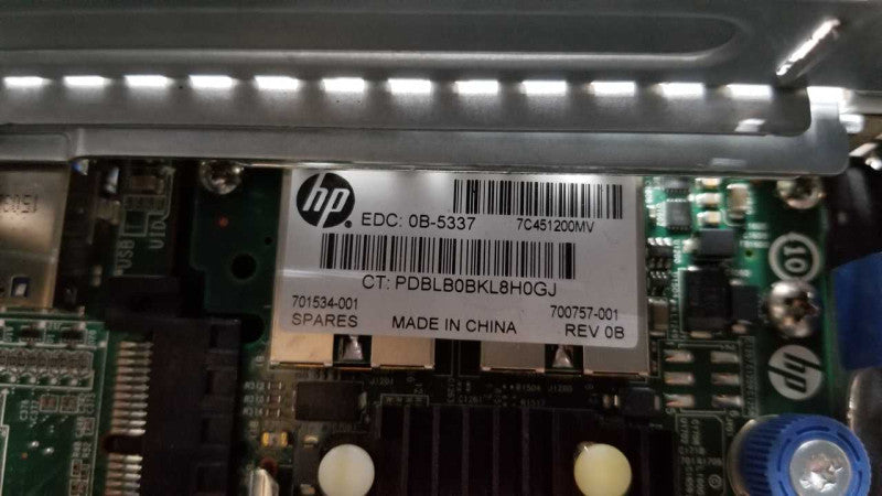 HP Proliant DL380 Gen9 2x Xeon E5-2690 V3 @ 2.60ghz / 8gb ram / P440ar Ctrler #