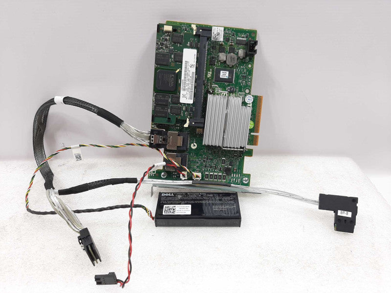 PERC H700 SAS SATA 6Gbps 1GB RAID & BATTERY CABLE KIT DELL POWEREDGE R610 DE ~